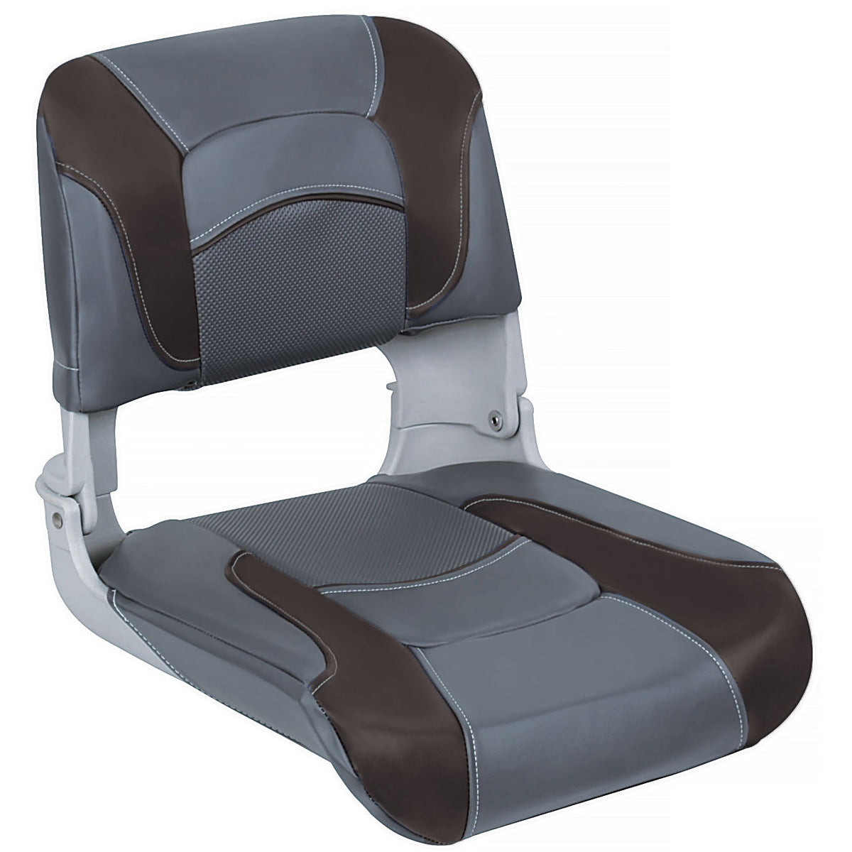  DeckMate 56 Bass Boat Seats (Gray w/Black Accent
